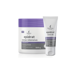 KIT_EPIDRATCB5_Kit Epidrat Calm B5 Facial + Epidrat Corpo Intensivo pote 500G